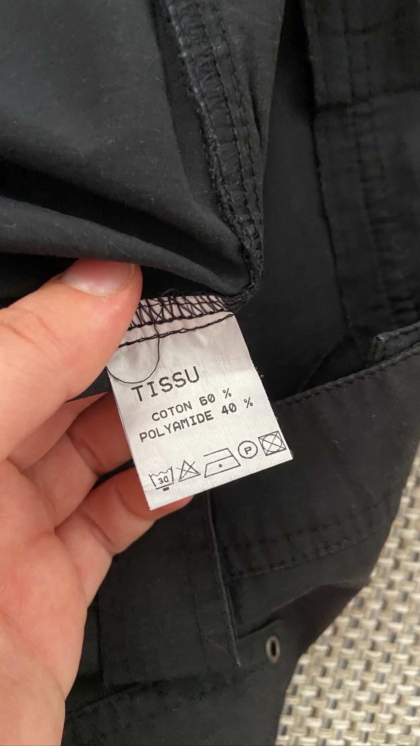Pantalón corto negro en perfecto estado Talla 42 Vintage – photo 14
